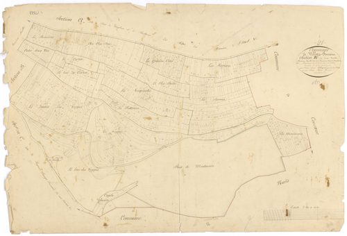 Villars-Fontaine - Section B2 - 3 P PLAN 689/4