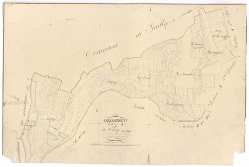 Villeberny - Section A4 - 3 P PLAN 690/5
