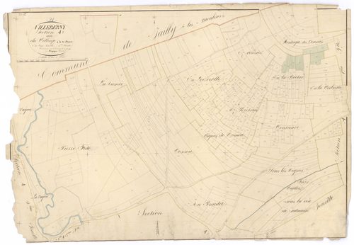 Villeberny - Section A5 - 3 P PLAN 690/6