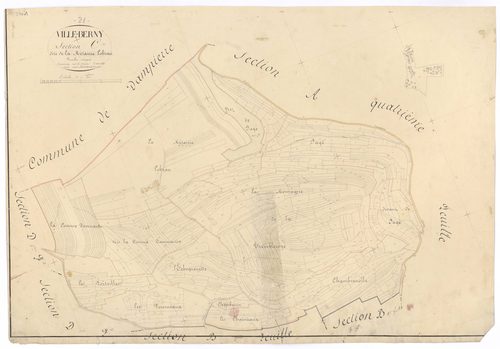 Villeberny - Section C - 3 P PLAN 690/9