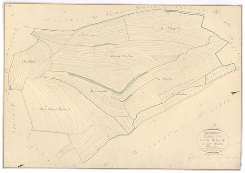Villeberny - Section D2 - 3 P PLAN 690/11