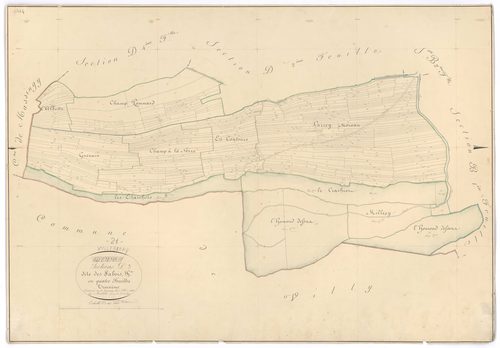 Villeberny - Section D3 - 3 P PLAN 690/12