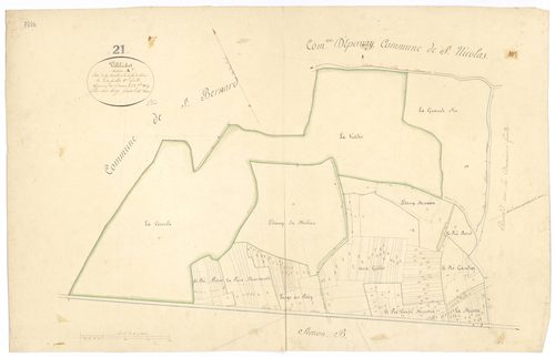 Villebichot - Section A1 - 3 P PLAN 691/2