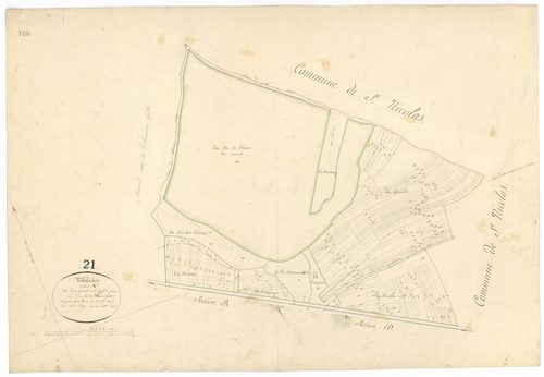 Villebichot - Section A2 - 3 P PLAN 691/3