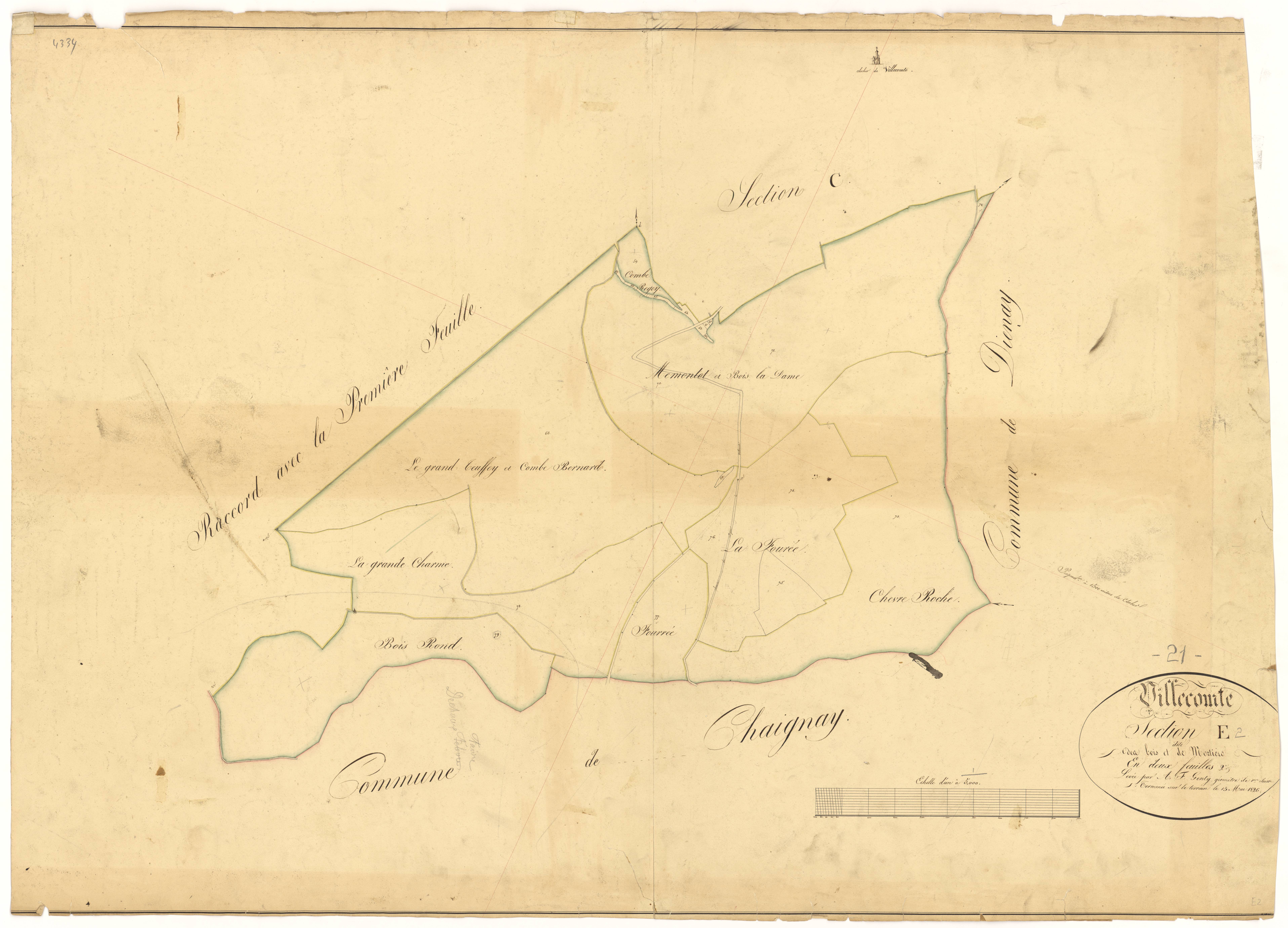 Villecomte - Section E2 - 3 P PLAN 692/7