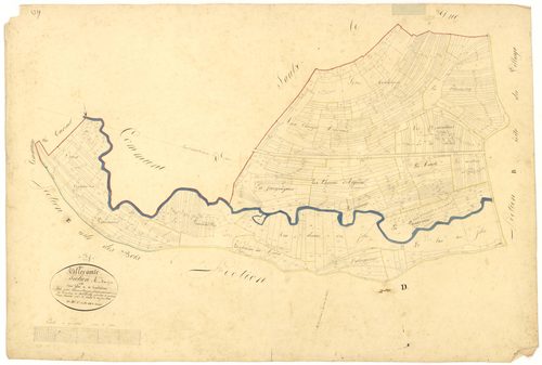 Villecomte - Section A - 3 P PLAN 692/2