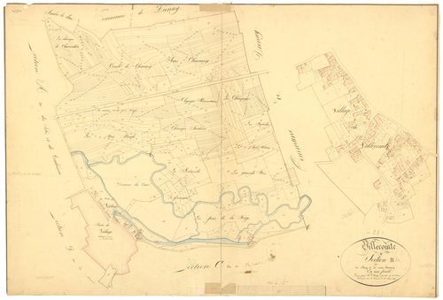 Villecomte - Section B - 3 P PLAN 692/3