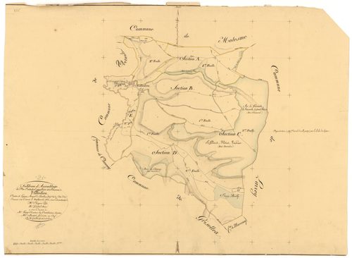 Villedieu - Tableau d'assemblage - 3 P PLAN 693/1