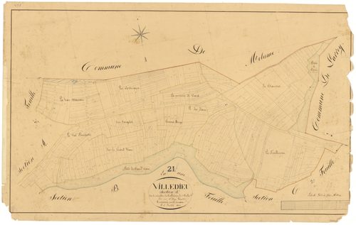Villedieu - Section A1 - 3 P PLAN 693/2