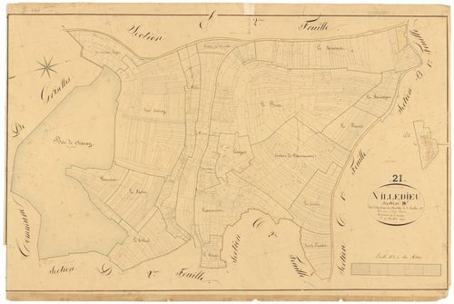 Villedieu - Section D1 - 3 P PLAN 693/7