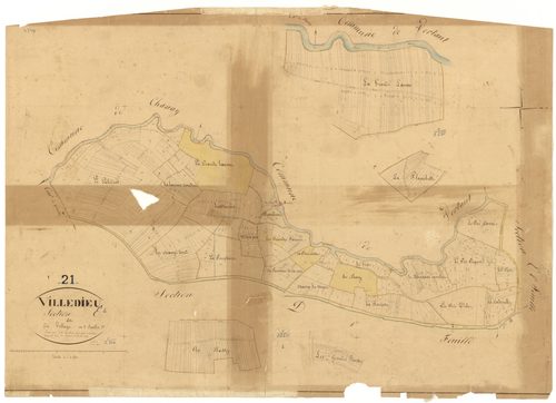 Villedieu - Section E2 - 3 P PLAN 693/10