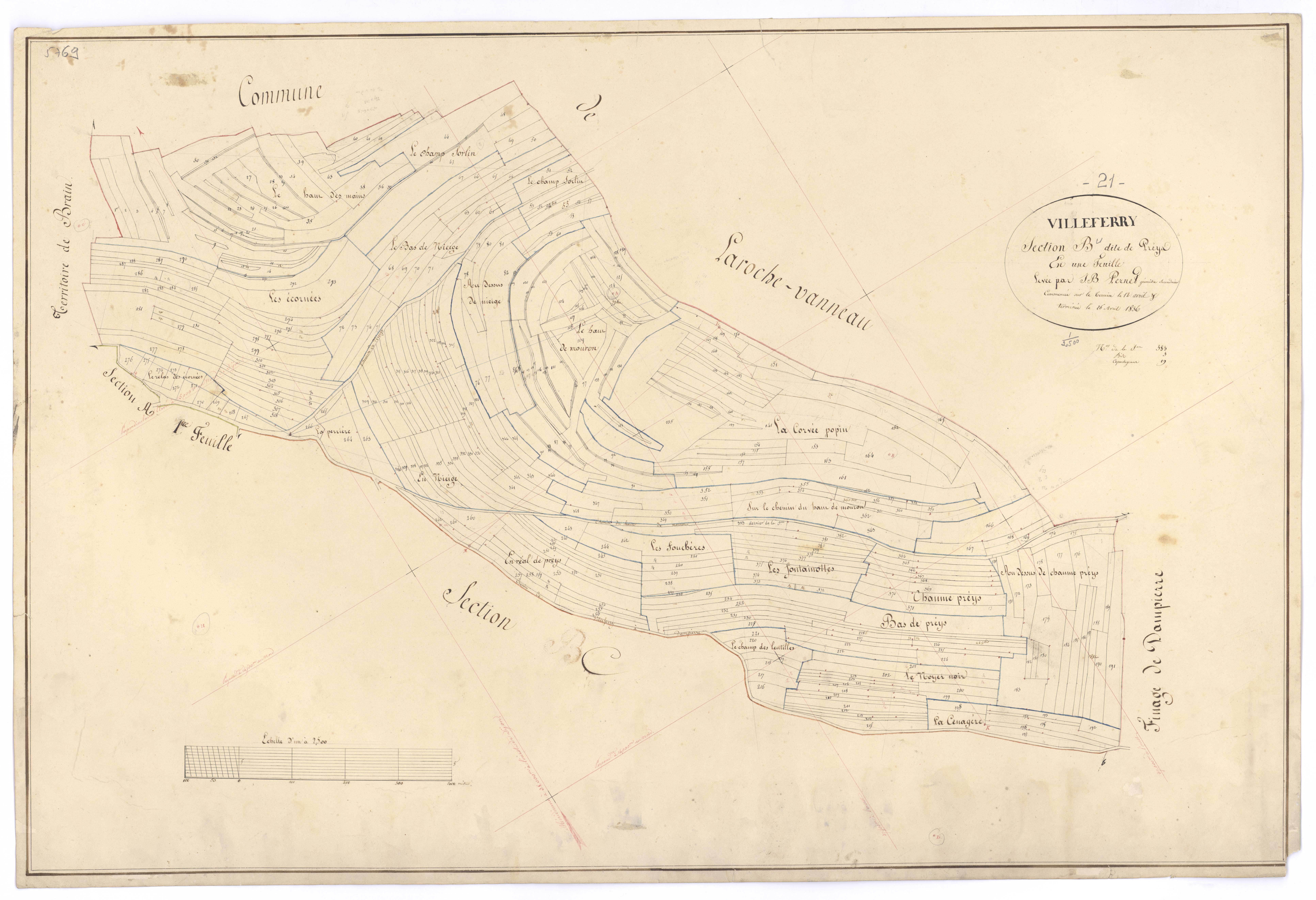 Villeferry - Section B - 3 P PLAN 694/4