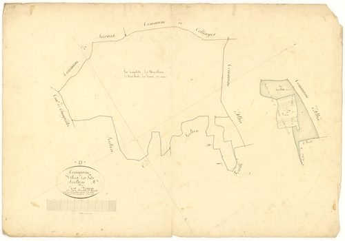Villers-les-Pots - Section A2 - 3 P PLAN 699/3