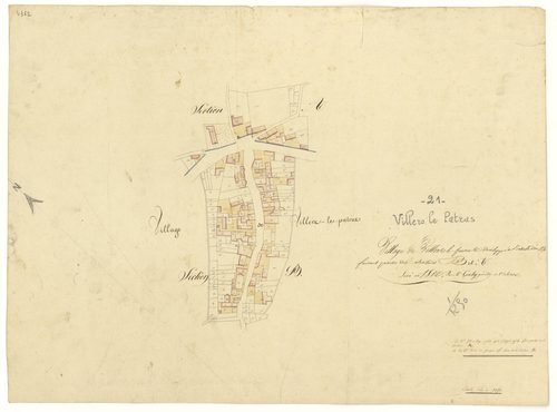Villers-Patras - Section Village - 3 P PLAN 700/5