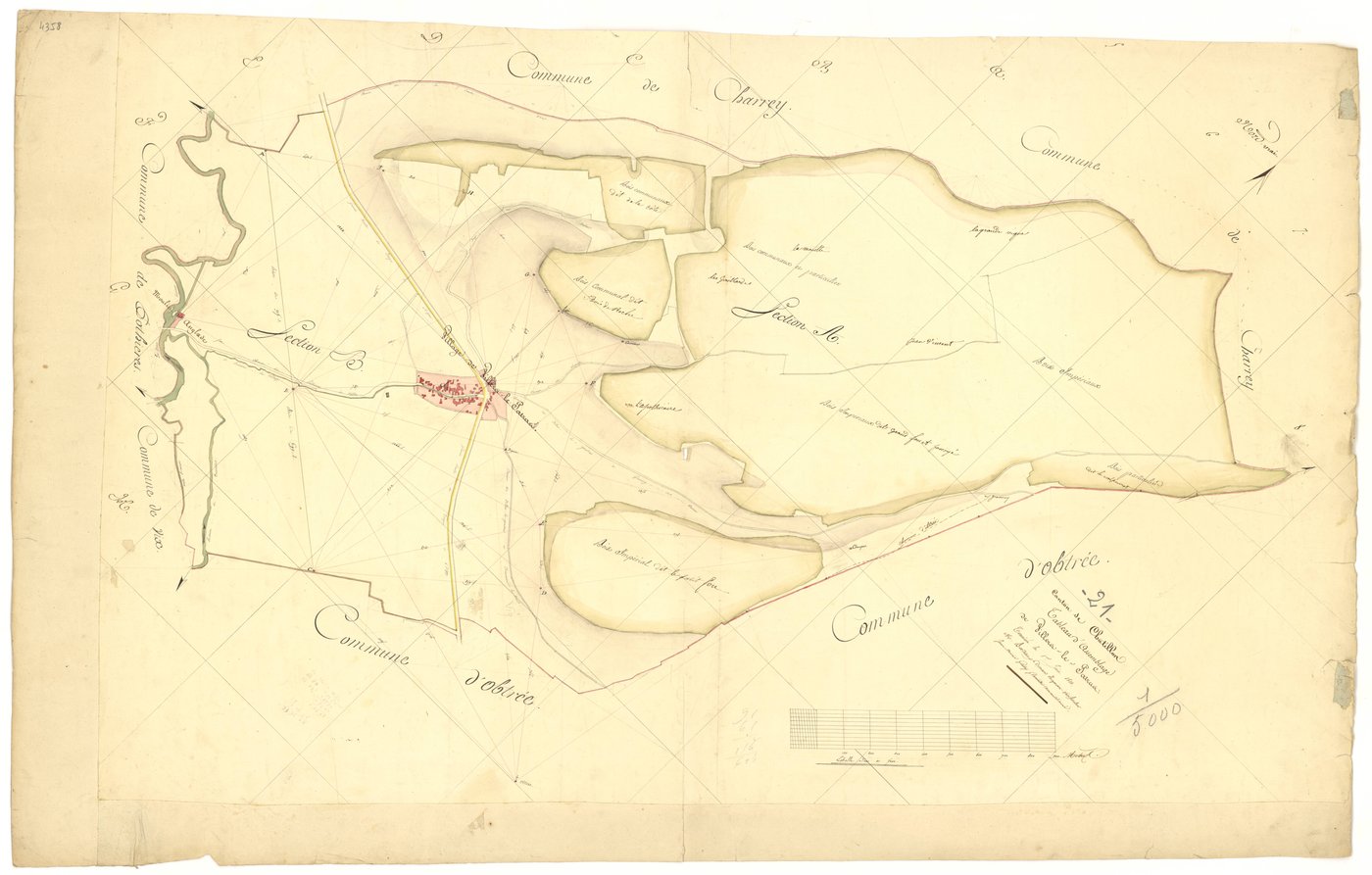 Villers-Patras - Tableau d'assemblage - 3 P PLAN 700/1