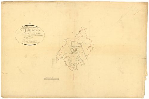 Villers-Rotin - Tableau d'assemblage - 3 P PLAN 701/1