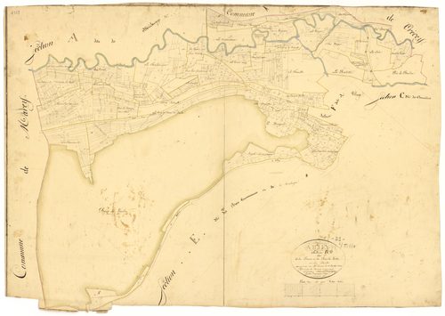 Villey-sur-Tille - Section B - 3 P PLAN 702/3