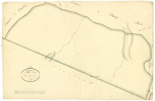 Villiers-le-Duc - Section D - 3 P PLAN 704/5