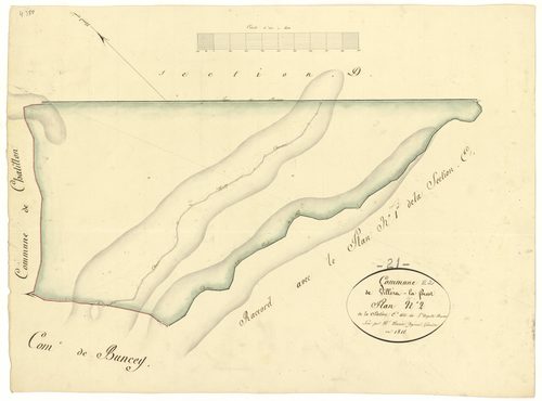 Villiers-le-Duc - Section E2 - 3 P PLAN 704/7