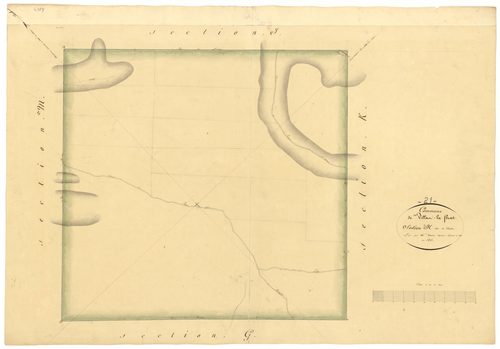 Villiers-le-Duc - Section H - 3 P PLAN 704/11
