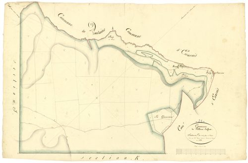 Villiers-le-Duc - Section L - 3 P PLAN 704/14