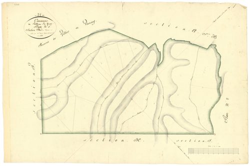 Villiers-le-Duc - Section M1 - 3 P PLAN 704/15