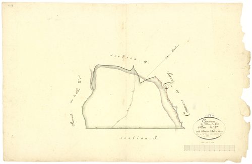 Villiers-le-Duc - Section M2 - 3 P PLAN 704/16