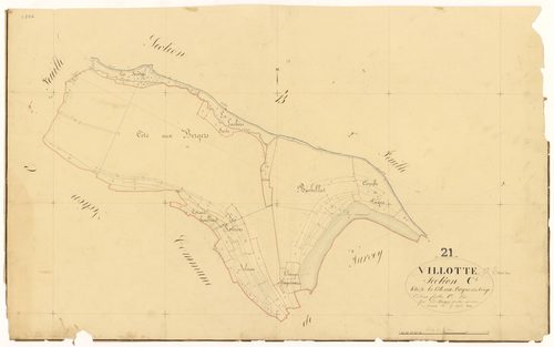 Villotte-Saint-Seine - Section C1 - 3 P PLAN 705/6