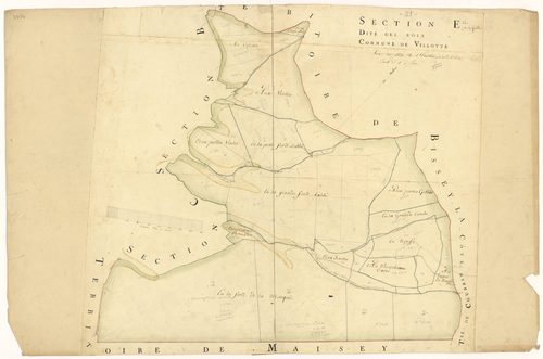 Villotte-sur-Ource - Section E - 3 P PLAN 706/6