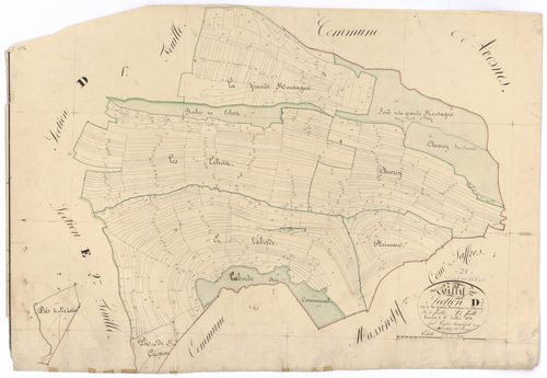Villy-en-Auxois - Section D2 - 3 P PLAN 707/9
