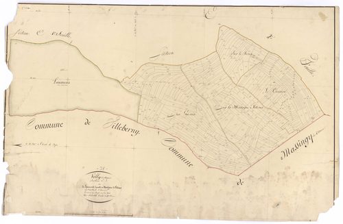 Villy-en-Auxois - Section E3 - 3 P PLAN 707/12