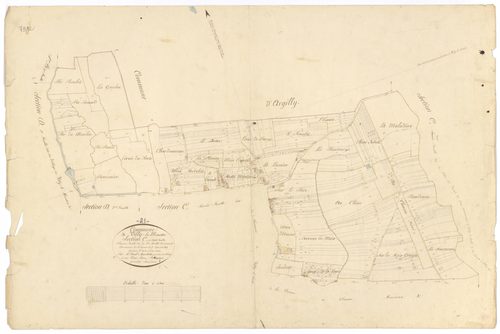 Villy-le-Moutier - Section C1 - 3 P PLAN 708/6
