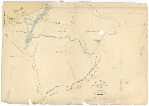 Villy-le-Moutier - Section E - 3 P PLAN 708/11