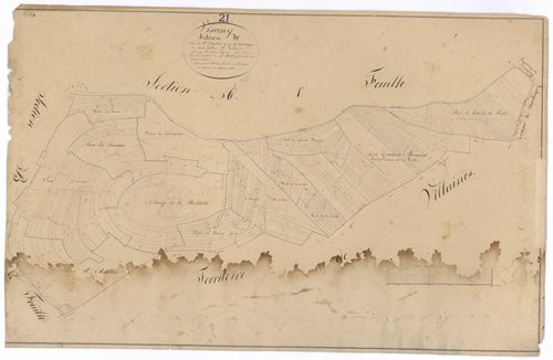 Viserny - Section B1 - 3 P PLAN 709/4