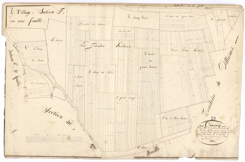 Viserny - Section D1 - 3 P PLAN 709/7