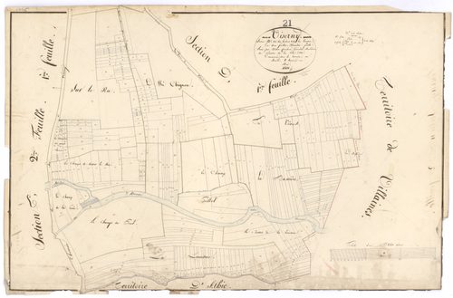 Viserny - Section D2 - 3 P PLAN 709/8