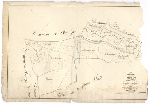 Vitteaux - Section D2 - 3 P PLAN 710/13