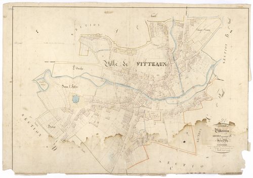 Vitteaux - Section E - 3 P PLAN 710/14
