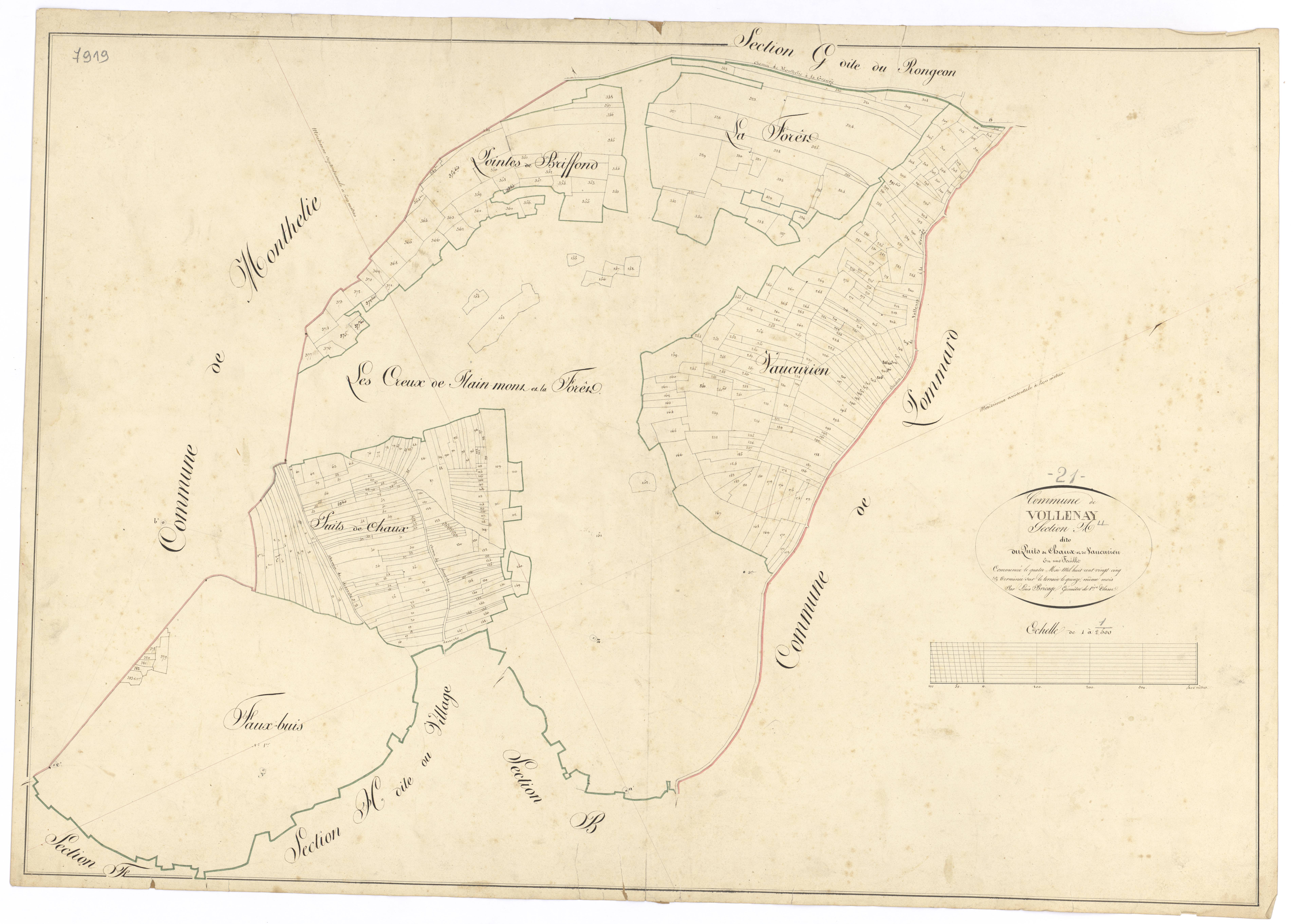 Volnay - Section A - 3 P PLAN 712/2