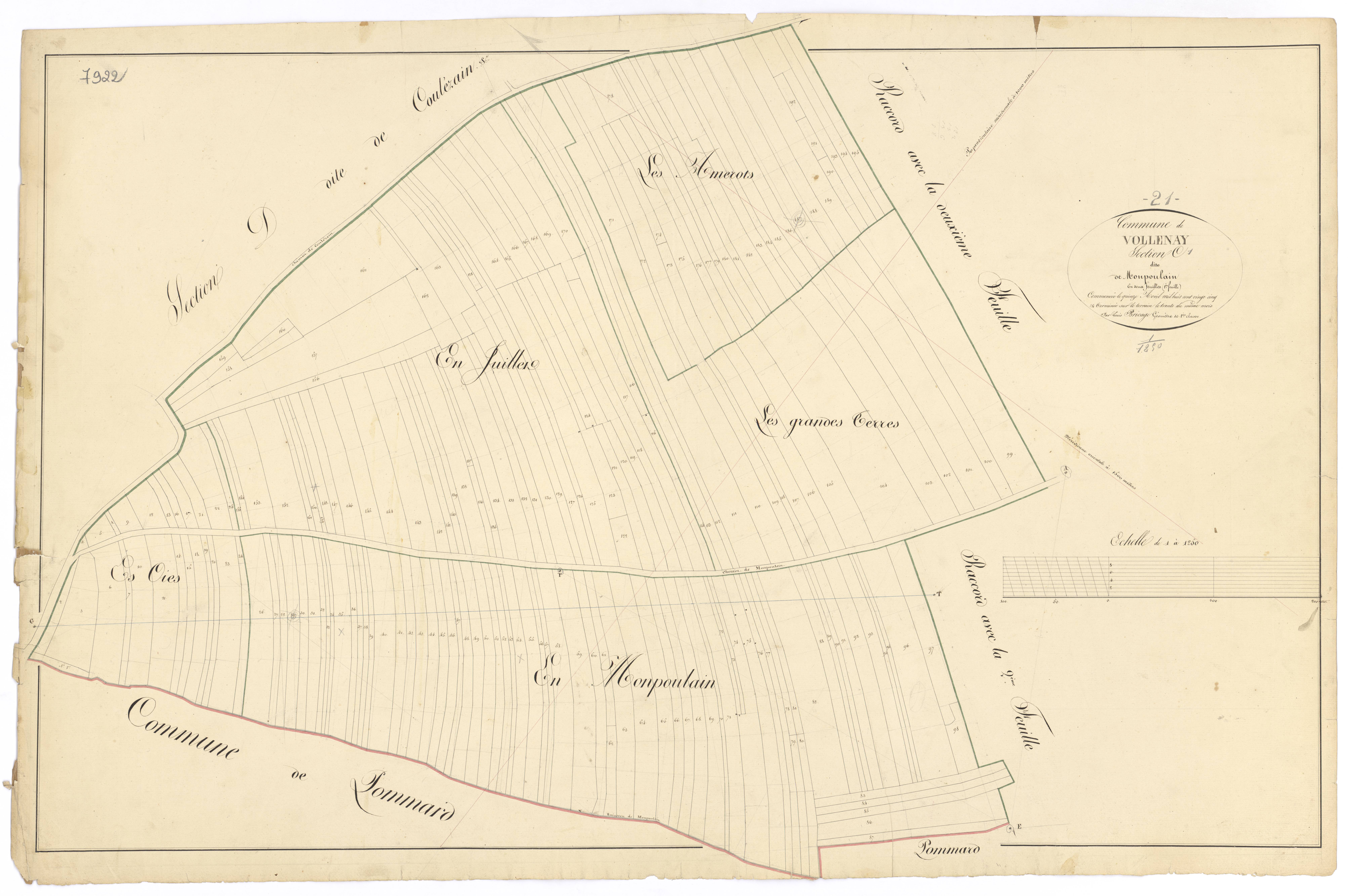 Volnay - Section C1 - 3 P PLAN 712/5