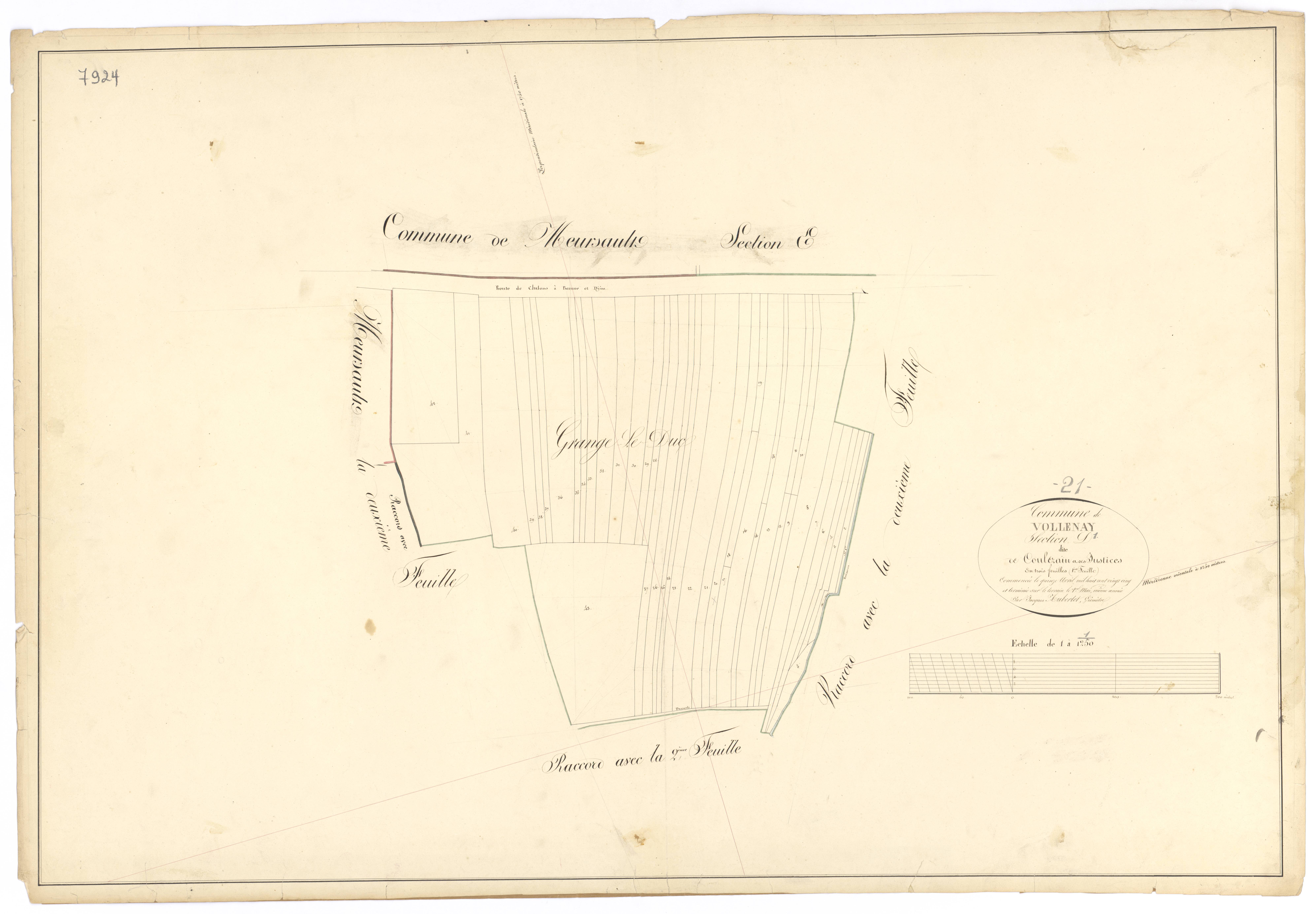 Volnay - Section D1 - 3 P PLAN 712/7