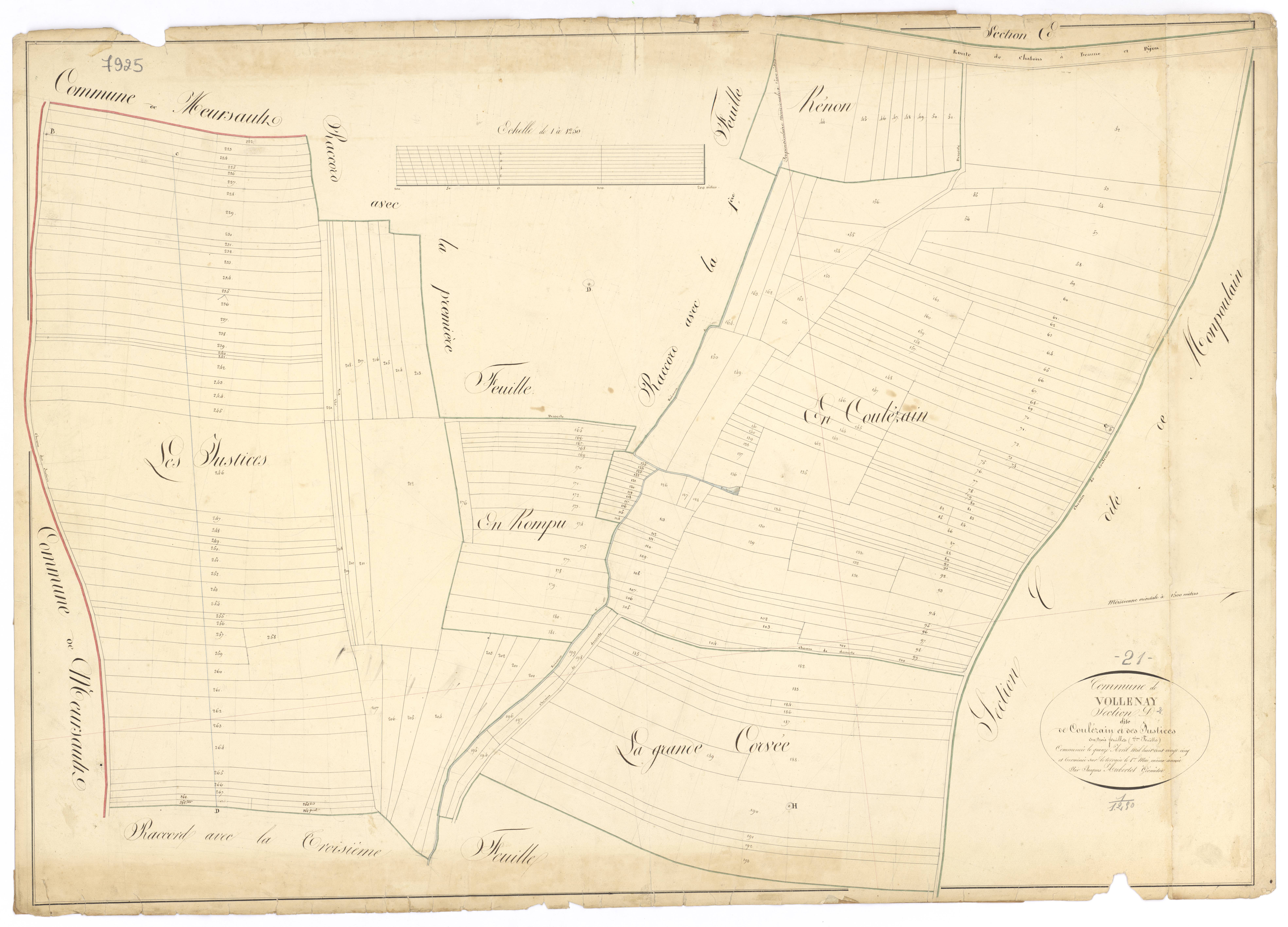 Volnay - Section D2 - 3 P PLAN 712/8