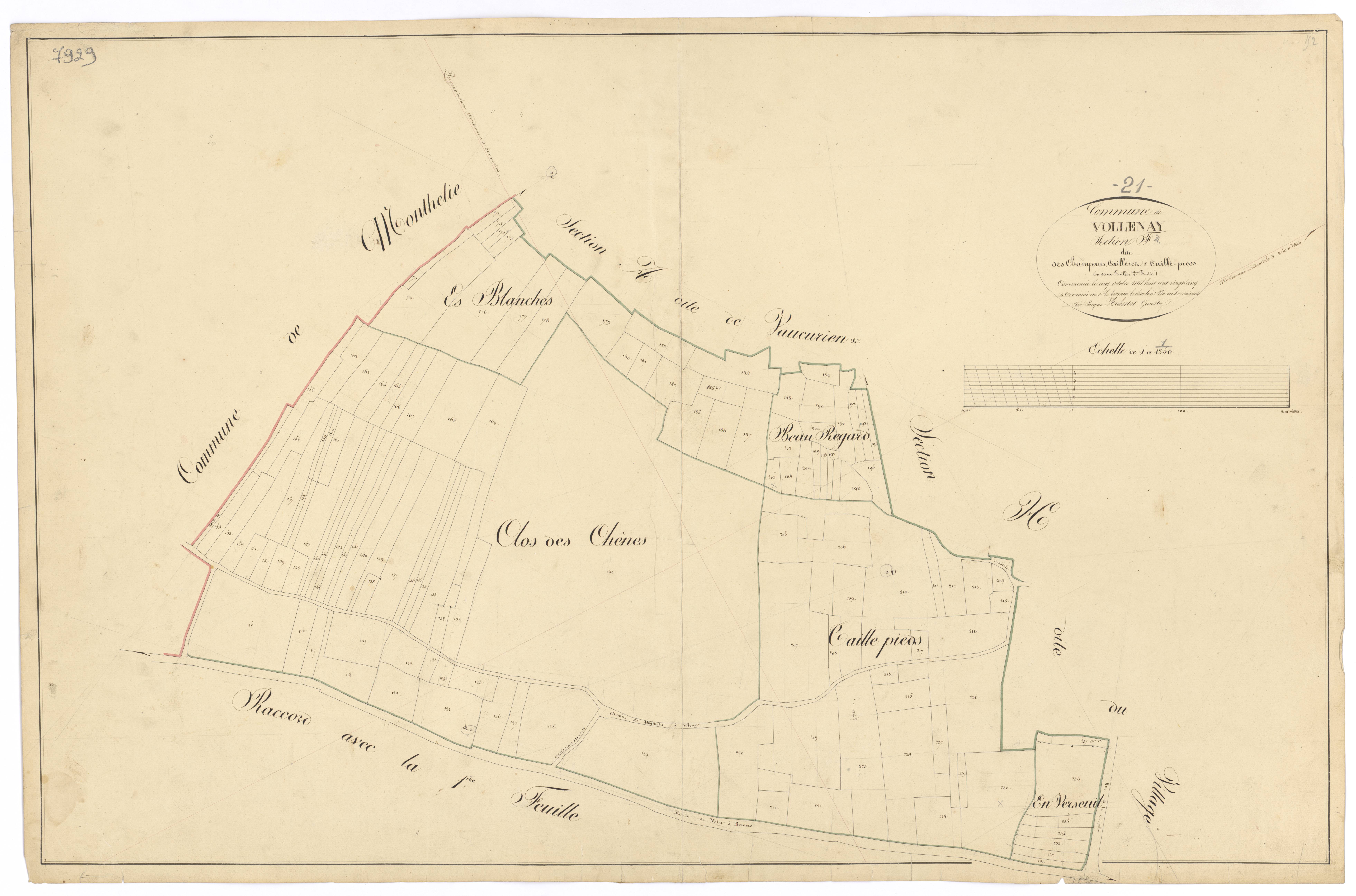 Volnay - Section F2 - 3 P PLAN 712/12