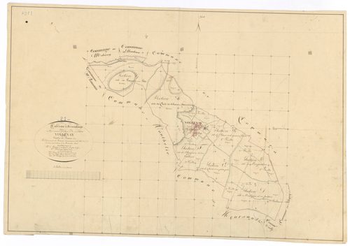 Volnay - Tableau d'assemblage - 3 P PLAN 712/1