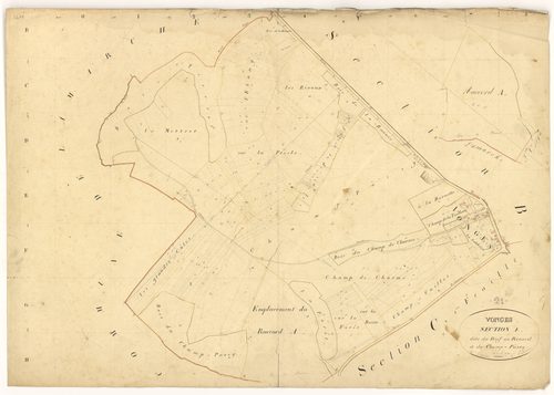 Vonges - Section A - 3 P PLAN 713/2