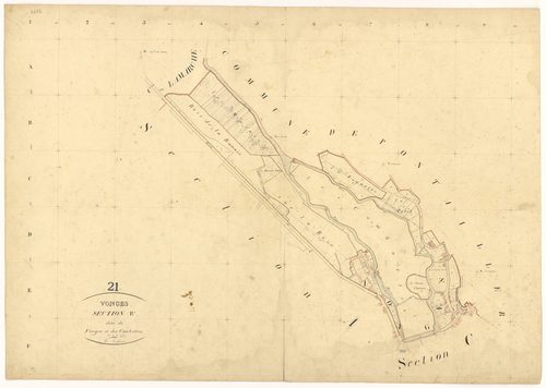 Vonges - Section B - 3 P PLAN 713/3