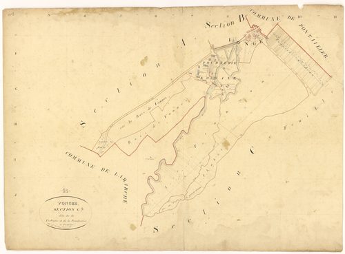 Vonges - Section C1 - 3 P PLAN 713/4
