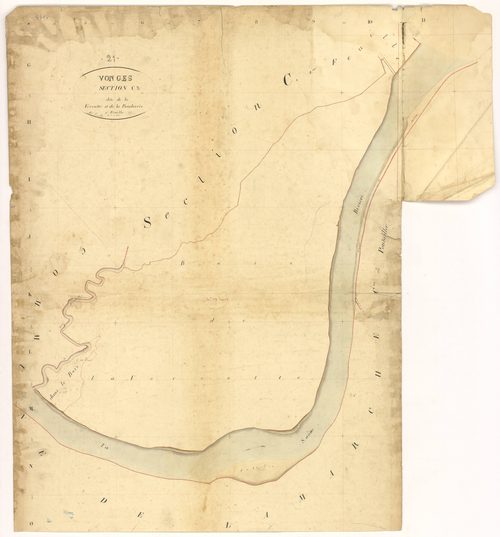 Vonges - Section C2 - 3 P PLAN 713/5