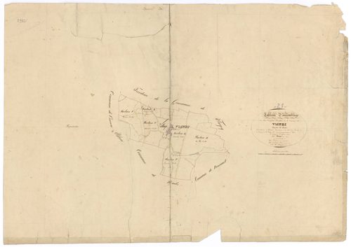 Vosne-Romanée - Tableau d'assemblage - 3 P PLAN 714/1