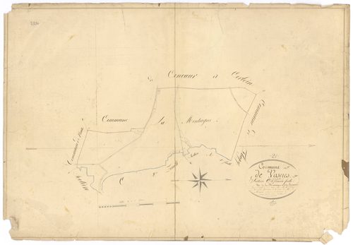 Vosne-Romanée - Section C1 - 3 P PLAN 714/5
